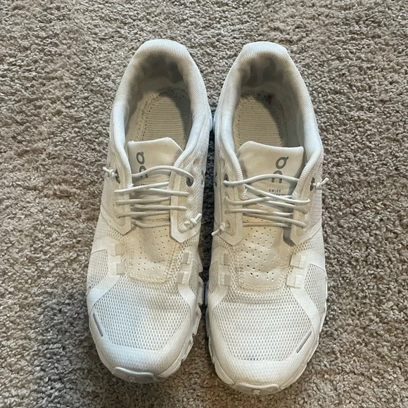 On Running All-White Athletic Shoes - Picture 2 of 5